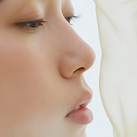 낮은 코끝의 지지 구조 보완이 필요한 사례 이미지
